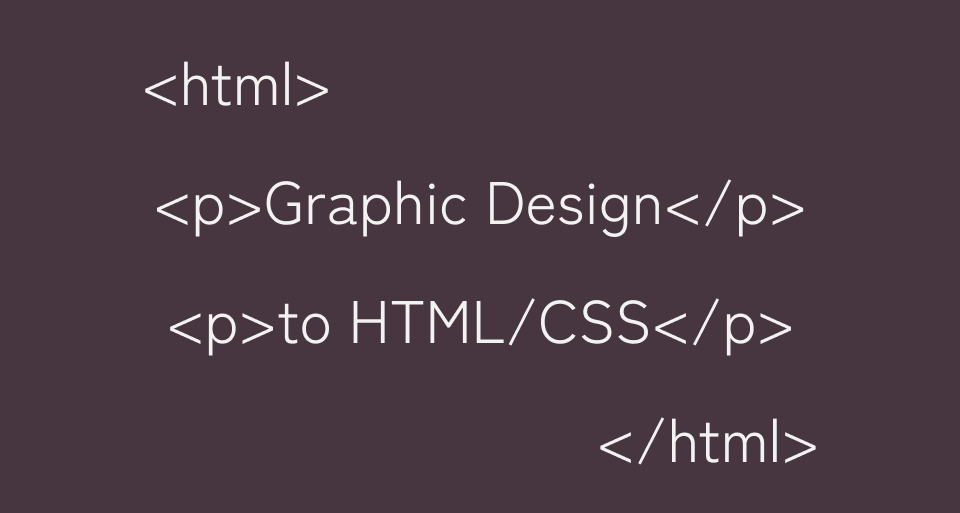Converting Design to Code